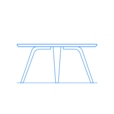 Furniture Coffee Tables Accent Tables Cherner Coffee Tables Sketch Style Svg Vector, Free Vectors File